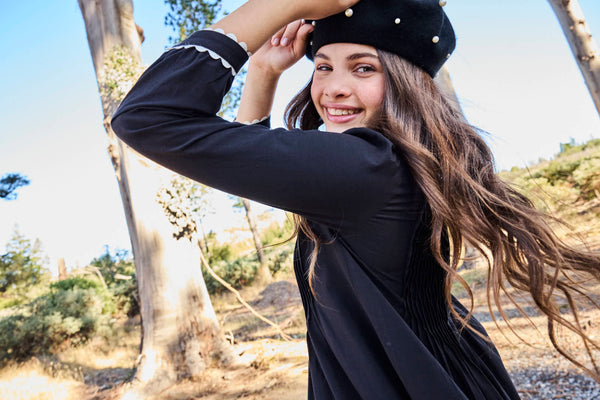 OLIVIA SCALLOPED MAXI