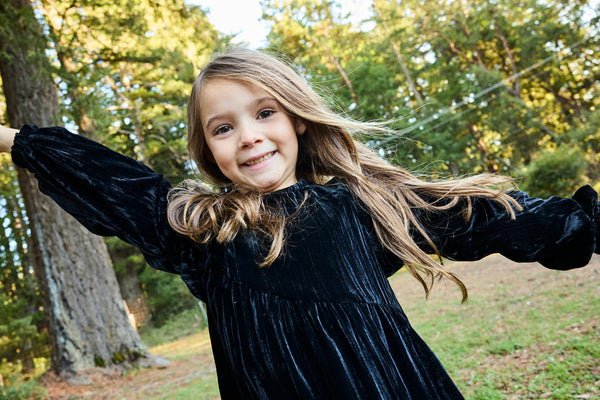 CHLOE CRUSHED VELVET MAXI