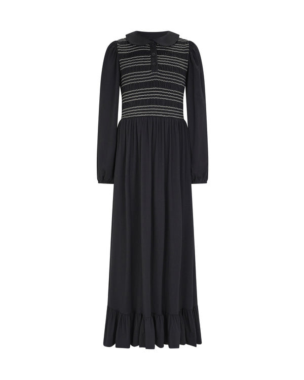 HARPER STITCHED SMOCKED MAXI