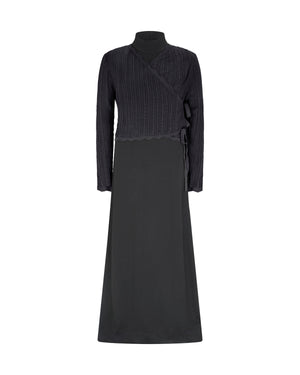 MIA POINTELLE OVERLAY MAXI-BLACK