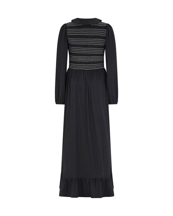 HARPER STITCHED SMOCKED MAXI