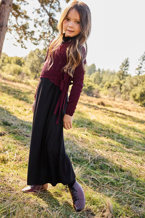 MIA POINTELLE OVERLAY MAXI