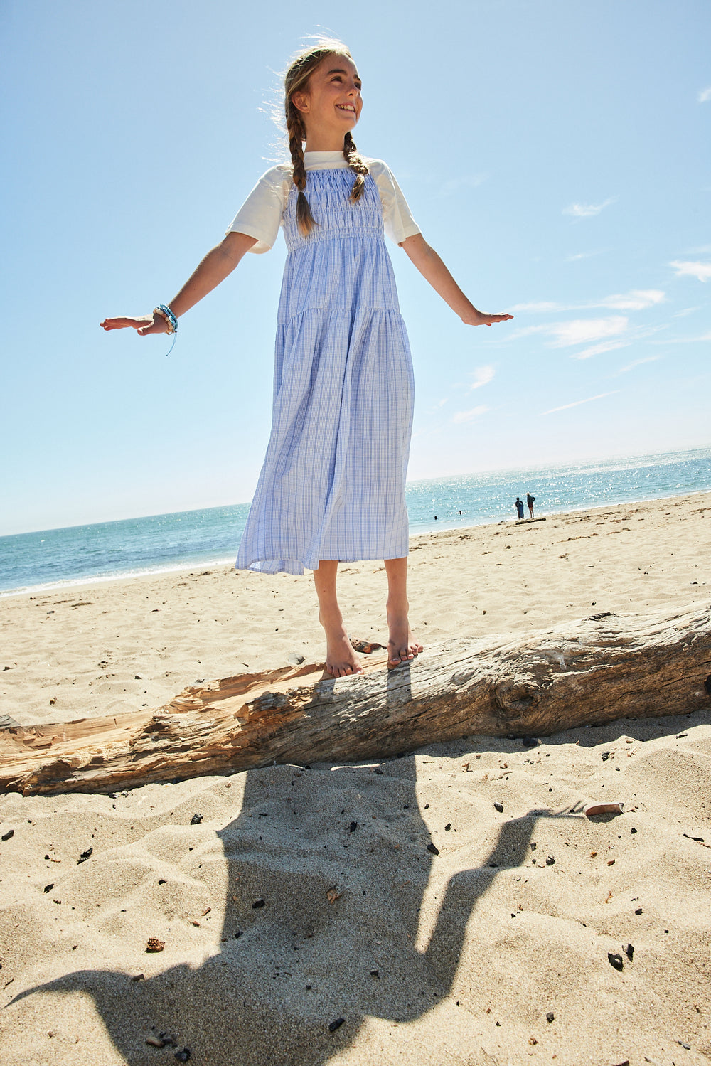 BELLA SEERSUCKER JUMPER-LIGHT BLUE