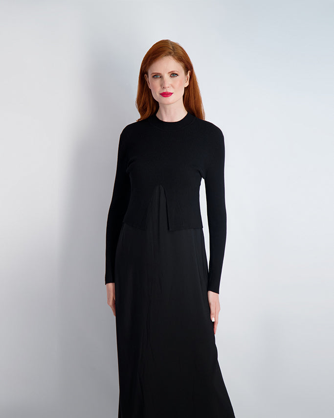 SLIT KNIT JUST THE TOP