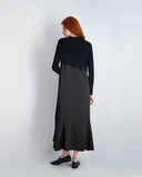 SILK KNIT MAXI-BLACK