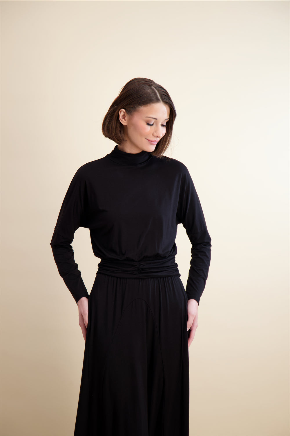 DOLMAN WAISTED MAXI