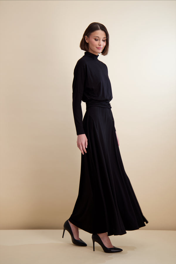 DOLMAN WAISTED MAXI