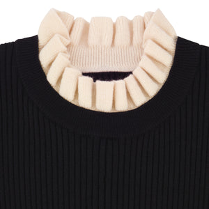 RUFFLE KNIT MAXI