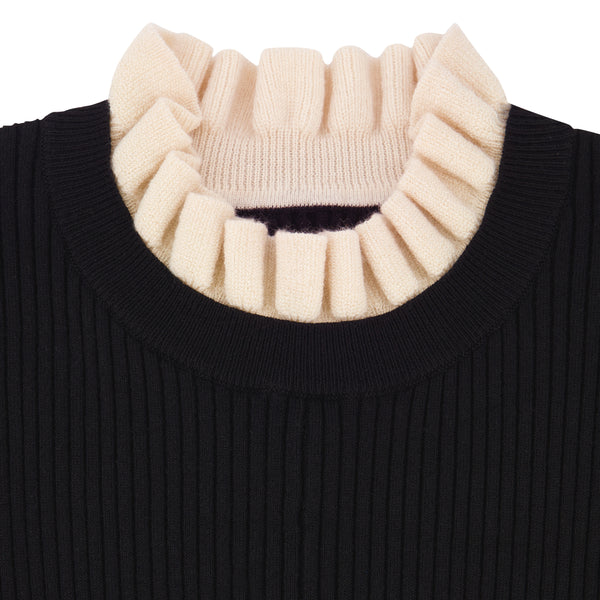 RUFFLE KNIT MAXI