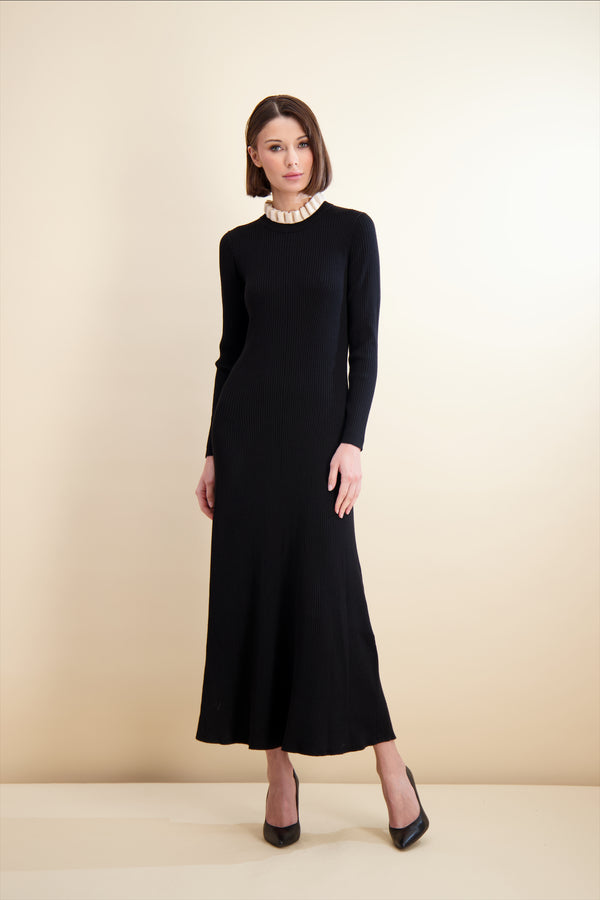 RUFFLE KNIT MAXI