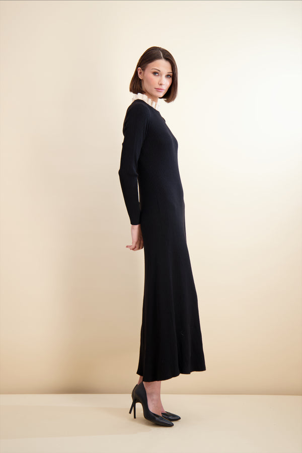 RUFFLE KNIT MAXI