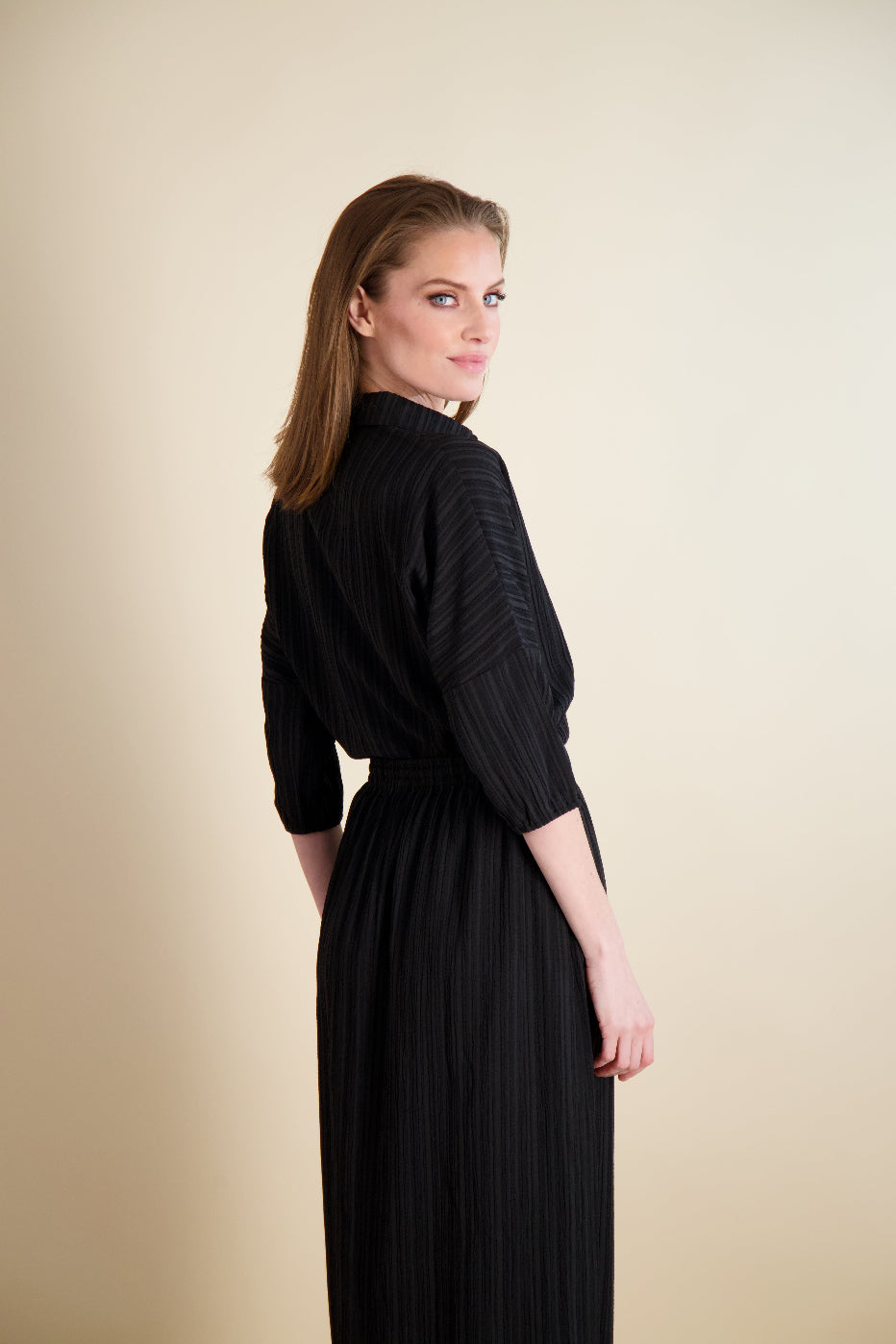 CRINKLE SET- BLACK
