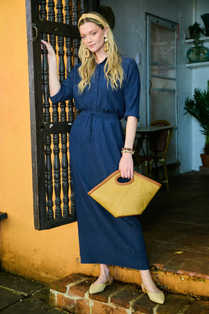 CRINKLE SET-MIDNIGHT BLUE