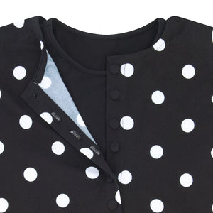 CARDI OVERLAY SET-POLKA DOT