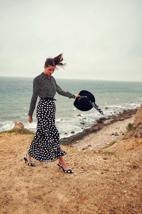 POLKA DOT COMBO MAXI
