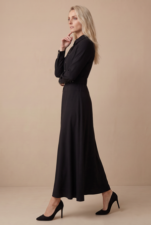 BELTED MAXI 2.0- BLACK
