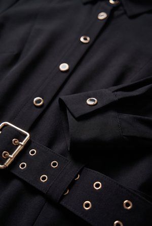 BELTED MAXI 2.0- BLACK