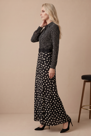 POLKA DOT COMBO MAXI