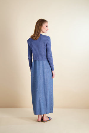 DENIM SEAM JUMPER