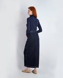 LIMITED EDTN: DENIM SEAMED SKIRT