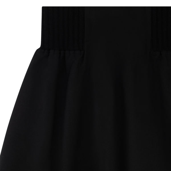 KNIT WAIST MAXI SKIRT
