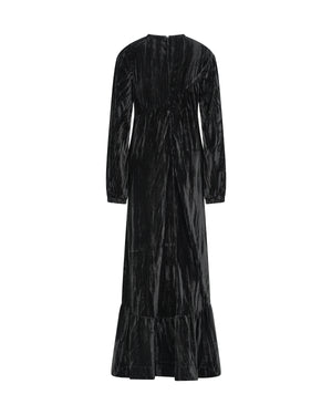 CHLOE CRUSHED VELVET MAXI