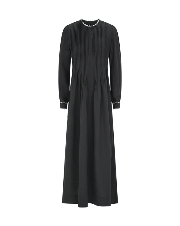OLIVIA SCALLOPED MAXI