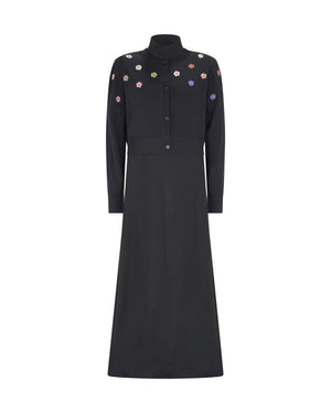 AVA EMBROIDERED CARDI MAXI