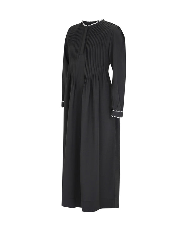 OLIVIA SCALLOPED MAXI