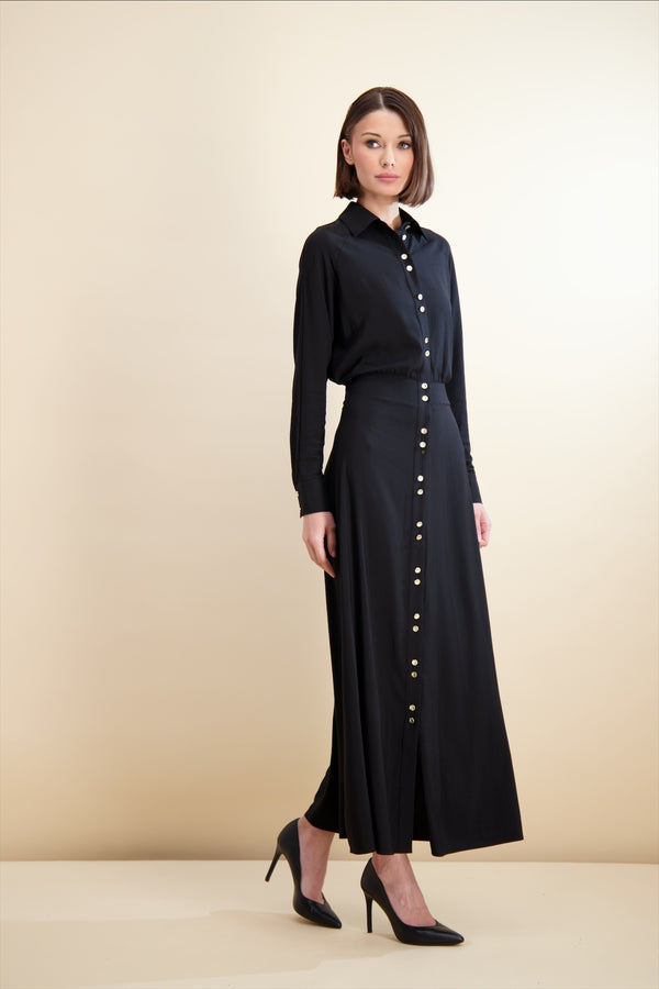 DOUBLE BUTTON MAXI