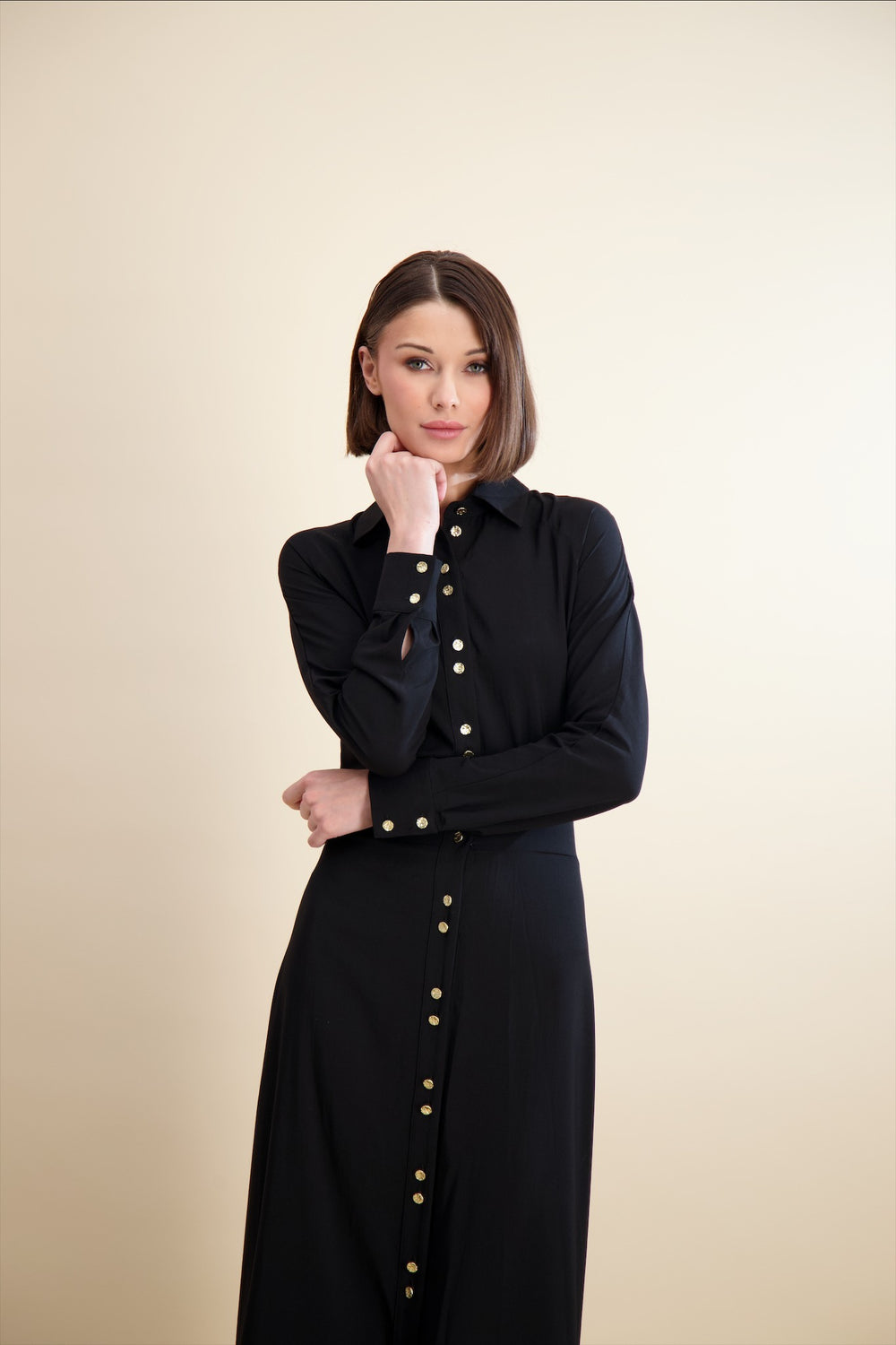 DOUBLE BUTTON MAXI