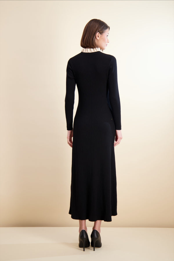 RUFFLE KNIT MAXI