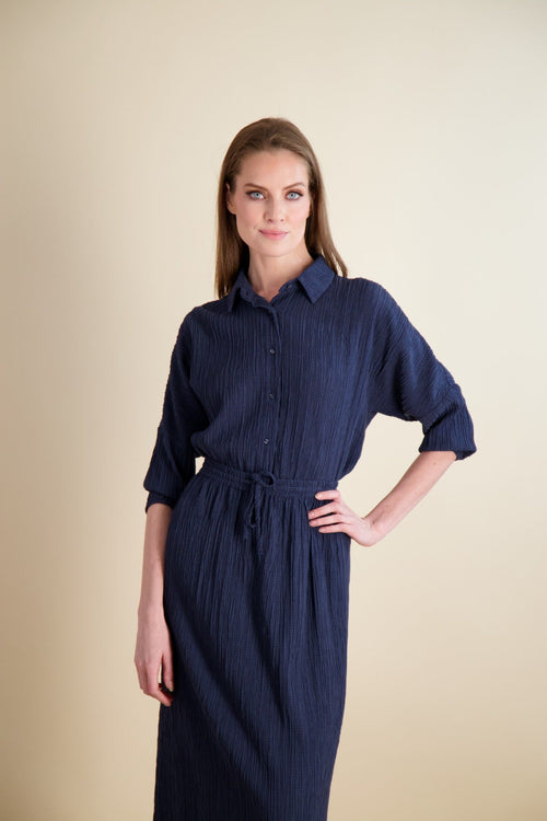 CRINKLE SET-MIDNIGHT BLUE