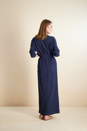 CRINKLE SET-MIDNIGHT BLUE