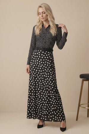 POLKA DOT COMBO MAXI