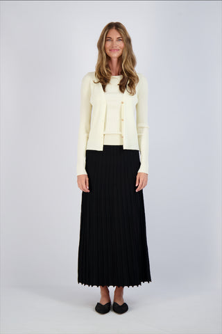 KNIT CARDIGAN MAXI SET