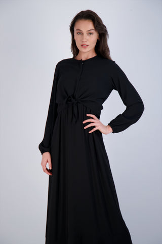 OVERLAY MAXI - BLACK